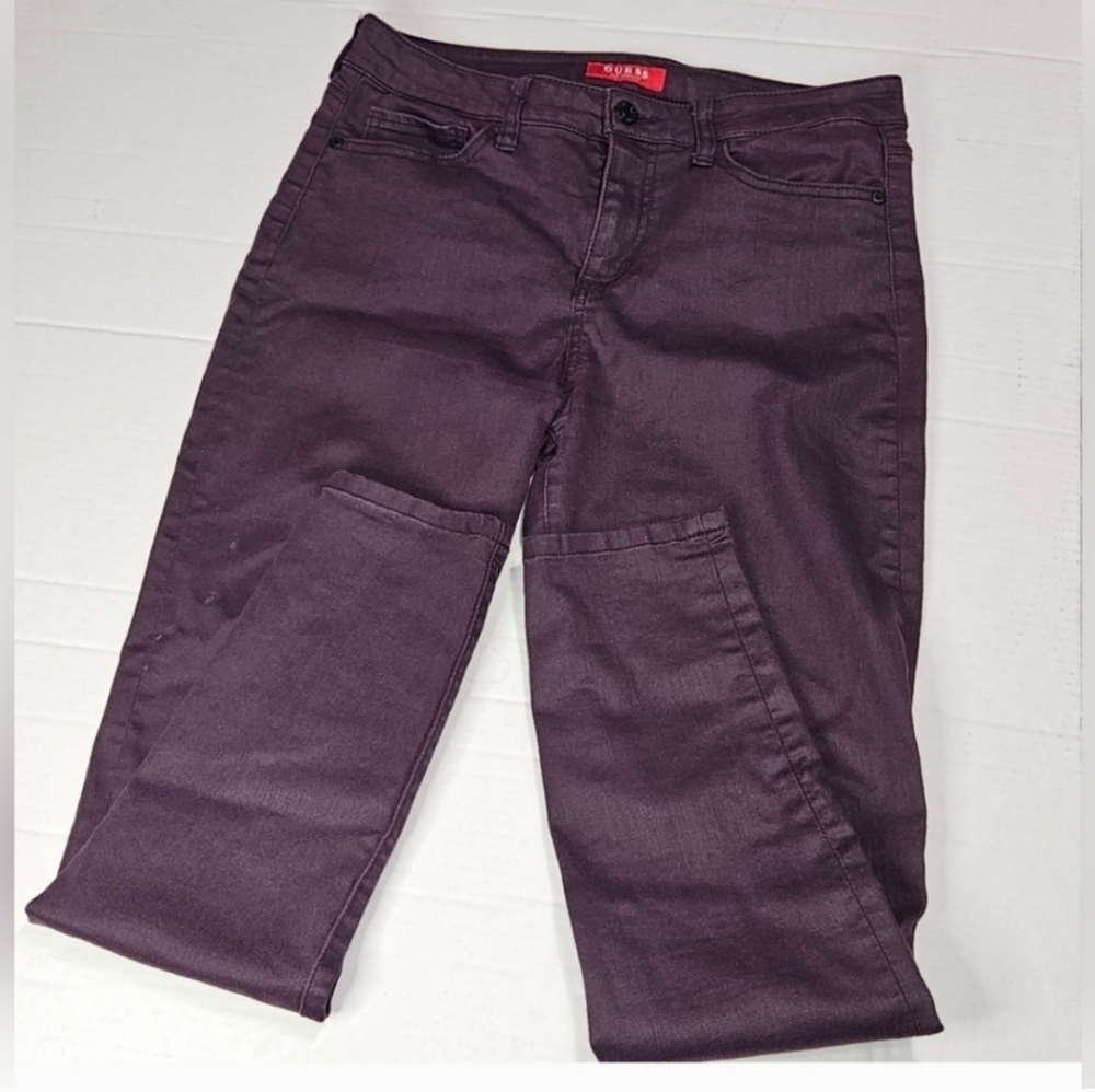 GUESS Purple Straight Leg Jeans